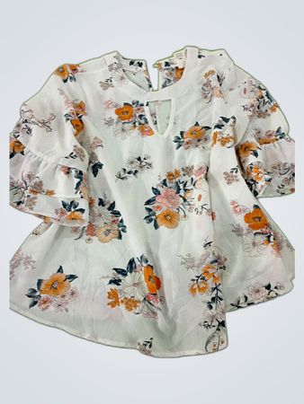 Roman Printed Floral Blouse