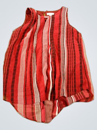 Red Striped Top