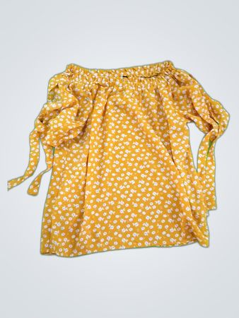 Blouse with Floral Pattern