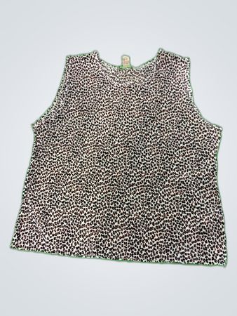 Rafhael Leopard Print Tank Top