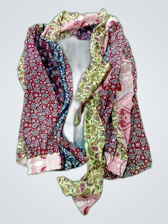 Unbranded Patchwork Printed Blouse