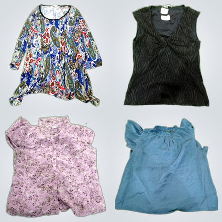 M&S Printed Blouses Bundle