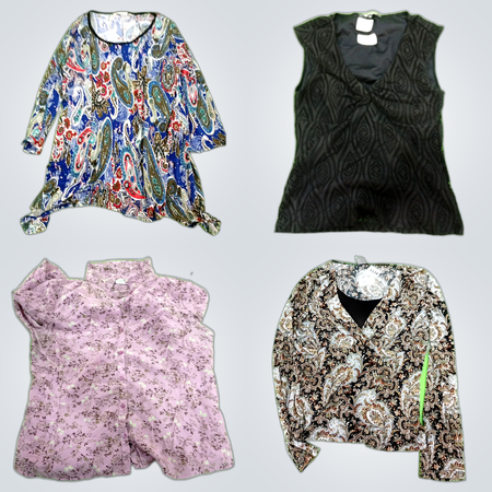 M&S Printed Blouses Bundle