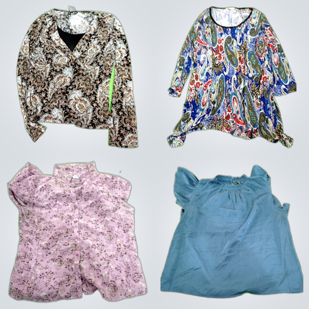 M&S Printed Blouses Bundle