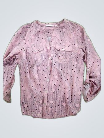 Notations Printed Blouse