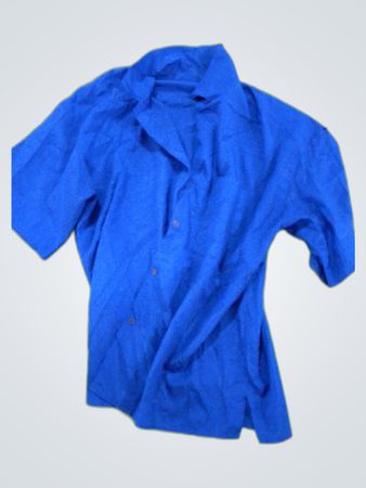 Unbranded Blue Short Sleeve Shirt