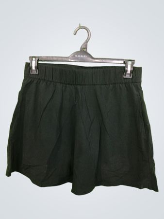 T by Talbots Black Pleated Mini Skirt