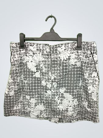 Izod Floral Print Mini Skirt