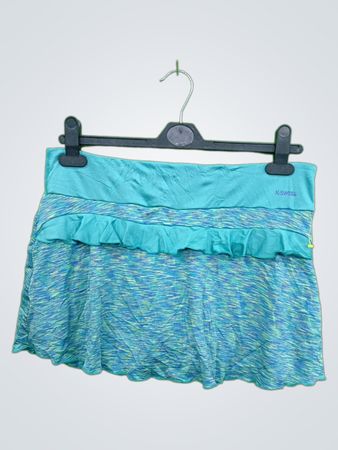 K-Swiss Blue Tennis Skirt