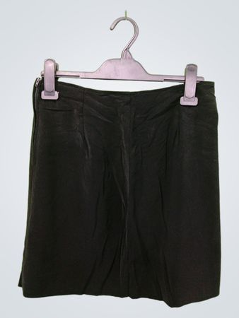Unbranded Black Pleated Mini Skirt