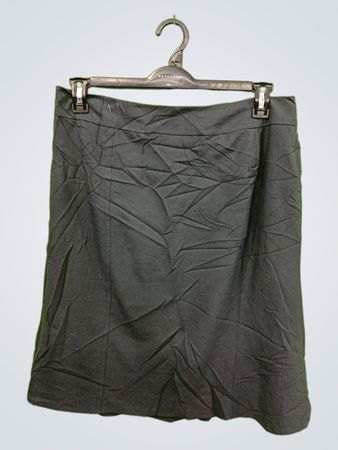 Anne Klein Black Pleated Skirt