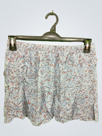 Pink Rose Floral Skirt