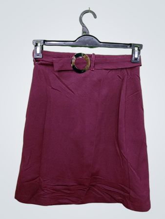 Maroon Skirt