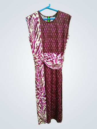 IMAN Women's Purple Dress