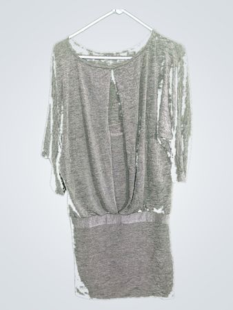 Gray Women's Top