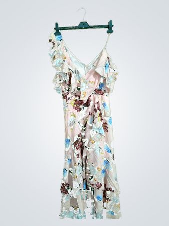 L'ATISTE Floral Pink Dress