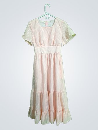 Pink Polka Dot Dress