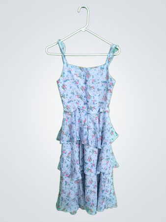 Floral Ruffled Dress