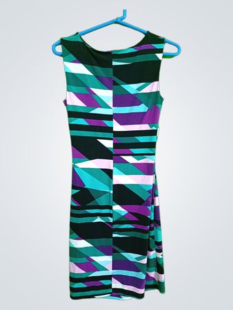 Calvin Klein Geometric Pattern Dress