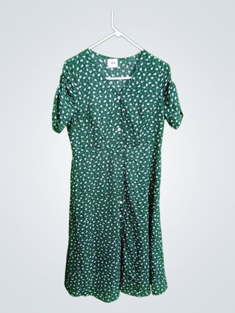 Green Floral Dress