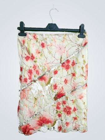 Wet Seal Floral Mini Skirt