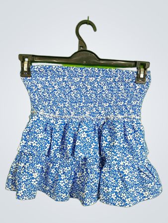 Blue Floral Top