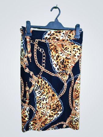 Leopard Print Skirt