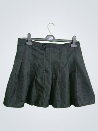Black Pleated Skirt