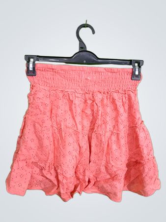 Pink Ruffled Skirt