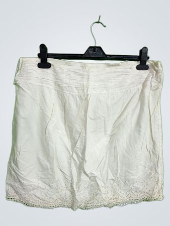 White Lace Shorts