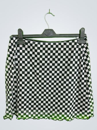 H&M Checkered Mini Skirt