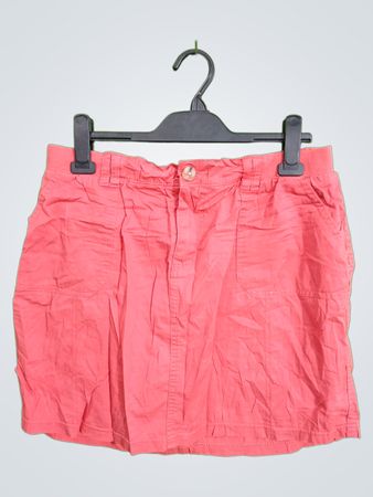 Riders by Lee Coral Cargo Mini Skirt