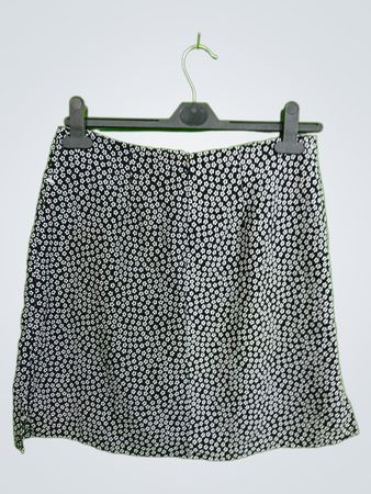 Floral Print Mini Skirt
