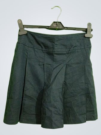 Black Pleated Skirt