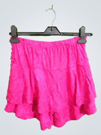 Pink Ruffled Skirt