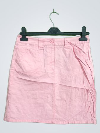 Talbots Pink Cotton Cargo Skirt