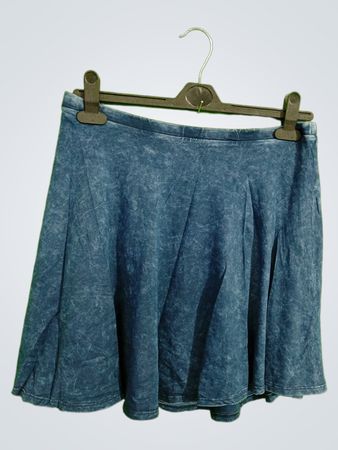 Blue Denim Skirt