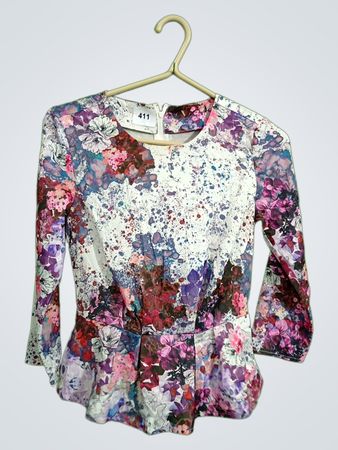 Floral Long Sleeve Top
