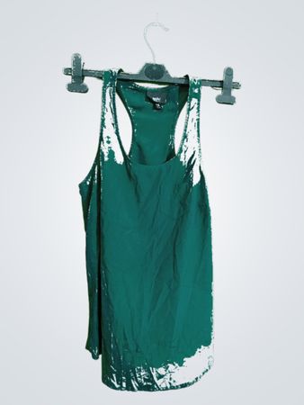 Green Tank Top Dress