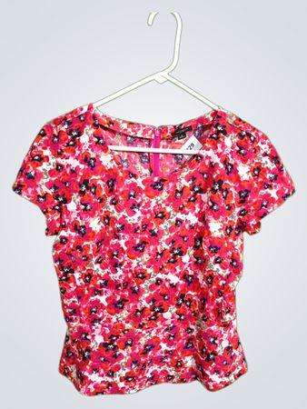 Ann Taylor Floral Print Blouse