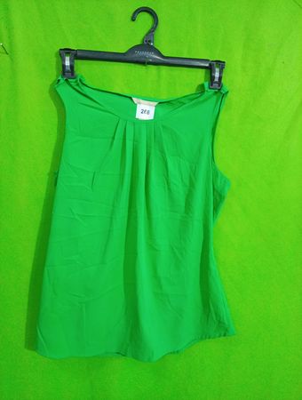 Green Sleeveless Top
