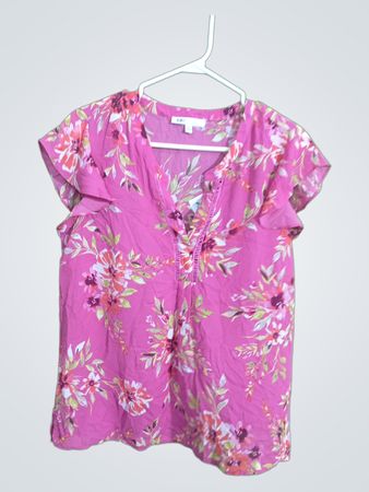 DR2 Floral Print Blouse