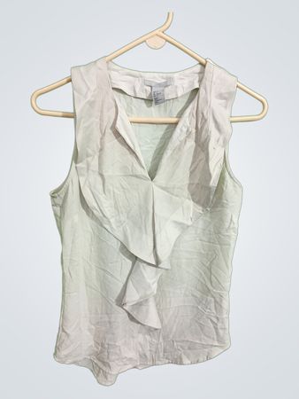 White Sleeveless Top