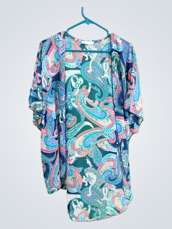 A'GACI Paisley Pattern Blouse