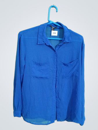 Blue Long-Sleeve Shirt