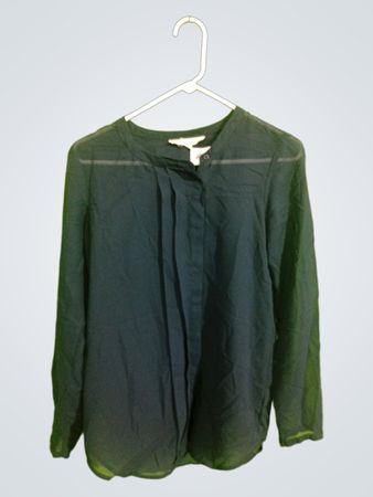 Dark Green Long-Sleeve Shirt