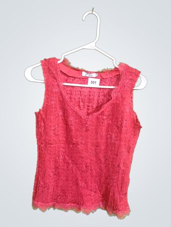 Red Lace Top