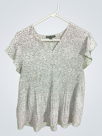 Blouse with Black Spots