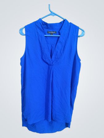 Banana Republic Blue Sleeveless Top