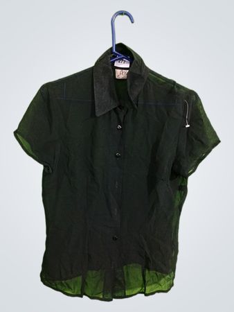 Abria Black Short-Sleeve Shirt